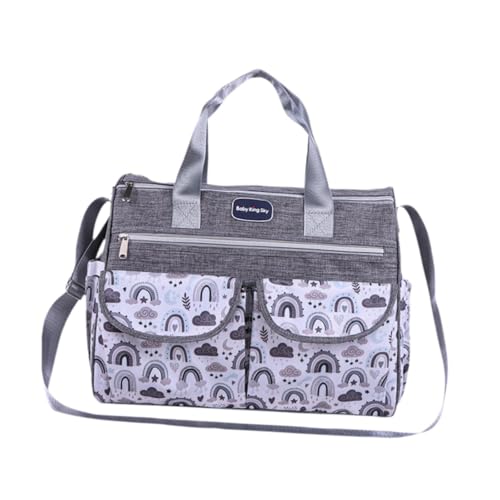KiBcsLic Wickeltasche, Wasserdicht, Mehrere Außentaschen, Multifunktional, Kapazität, Tragbar, Gray L KiBcsLic Wickeltasche, Wasserdicht, Mehrere Außentaschen, Multifunktional, Kapazität, Tragbar, Gray L von KiBcsLic