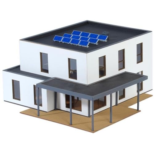 Kibri 38339 - H0 Kubushaus Lina mit Terrasse - Polyplate Bausatz - Neu von Kibri