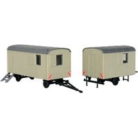KIBRI 10278 H0 Bauwagen, 2 Stück KIBRI 10278 H0 Bauwagen, 2 Stück von Kibri