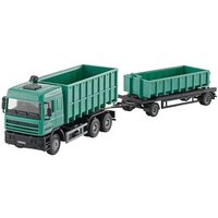 KIBRI 15211 H0 DAF 3-achs mit Hackengerät und Muldenanhänger SchwarzBau KIBRI 15211 H0 DAF 3-achs mit Hackengerät und Muldenanhänger SchwarzBau von Kibri