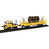 KIBRI 16062 H0 Zweiwege UNIMOG mit Zug-, Schubrahmen und Fahrleitungsbauwagen KIBRI 16062 H0 Zweiwege UNIMOG mit Zug-, Schubrahmen und Fahrleitungsbauwagen von Kibri