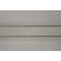 KIBRI 34125 H0 Straßenplatte mit Gleiskörper, L 20 x B 12 cm von Kibri