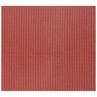 KIBRI 34142 H0 Pfannendachplatte mit Firstziegel, L 20 x B 12 cm von Kibri