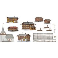 KIBRI 38010 H0 Set Sertig-Dörfli KIBRI 38010 H0 Set Sertig-Dörfli von Kibri