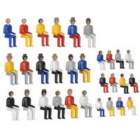 KIBRI 38114 H0 Deko-Set Sitzende Figuren KIBRI 38114 H0 Deko-Set Sitzende Figuren von Kibri