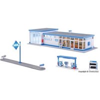 KIBRI 38544 H0 Historische ARAL Tankstelle inkl. LED-Beleuchtung, Funktionsbausatz KIBRI 38544 H0 Historische ARAL Tankstelle inkl. LED-Beleuchtung, Funktionsbausatz von Kibri