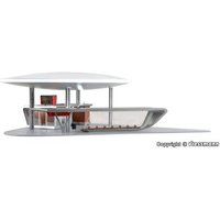 KIBRI 39006 H0 Moderner Busbahnhof Hauptgebäude mit einer Haltestation inkl. LED-Beleuchtung KIBRI 39006 H0 Moderner Busbahnhof Hauptgebäude mit einer Haltestation inkl. LED-Beleuchtung von Kibri