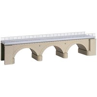 KIBRI 39721 H0 Steinbogenbrücke mit Eisbrecherpfeilern gerade, eingleisig KIBRI 39721 H0 Steinbogenbrücke mit Eisbrecherpfeilern gerade, eingleisig von Kibri