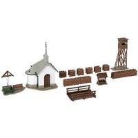KIBRI 39780 H0 Kapelle in Hirschbichl mit Zubehör KIBRI 39780 H0 Kapelle in Hirschbichl mit Zubehör von Kibri