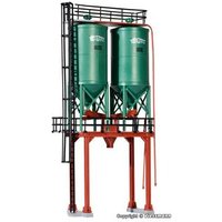 KIBRI 39931 H0 Doppelsilo SchwarzBau KIBRI 39931 H0 Doppelsilo SchwarzBau von Kibri