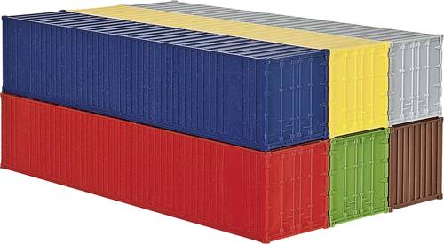 Kibri 10922 H0 40' Container 6St. von Kibri