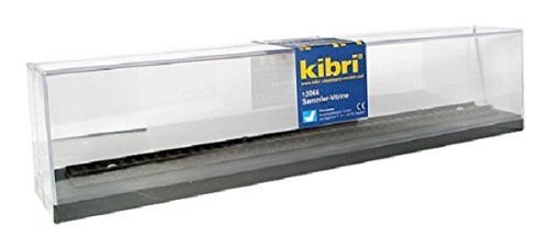 Kibri 12066 - Sammler-Vitrine mit Gleis (ohne Modell) L33xB6xH6,5 cm von Kibri