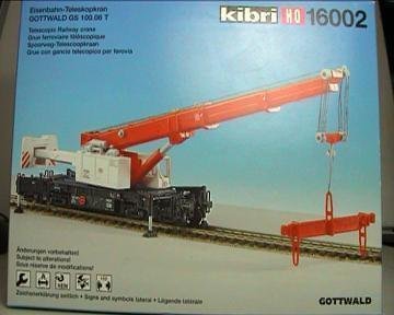 Kibri 16002 - Eisenbahn-Teleskopkran SNCB Kibri 16002 - Eisenbahn-Teleskopkran SNCB von Kibri