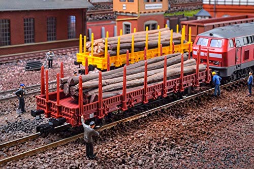 Kibri Niederbordwagen 2achs braun Bausatz 1:87#16202 Kibri Niederbordwagen 2achs braun Bausatz 1:87#16202 von Kibri