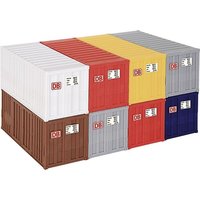 Kibri - 20-Fuß-Container - 8 Stück von Kibri