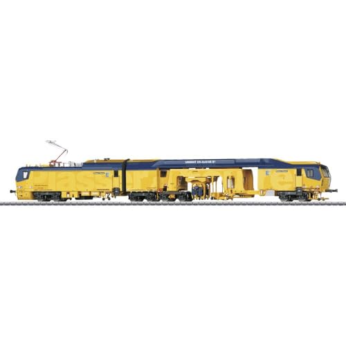 Kibri 26700 H0 Unimat 09-4x4/4S E³ Gleisstopfmaschine der P & T rollfähiges Fertigmodell (ohne Antrieb) von Kibri