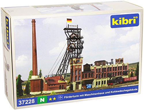 Kibri 37228 - N Förderturm mit Maschinenhaus und Kohlewäschegebäude Kibri 37228 - N Förderturm mit Maschinenhaus und Kohlewäschegebäude von Kibri