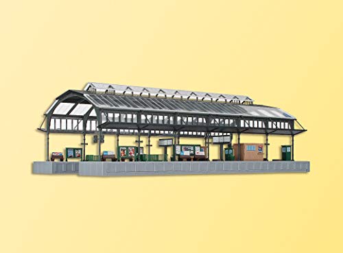Kibri 37758 7758 N Bahnsteighalle Bonn 23,5 x 12,5 x 8 cm von Kibri