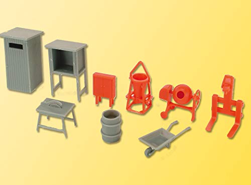 Kibri 38140 - H0 Deko Set Baustellenzubehör von Kibri