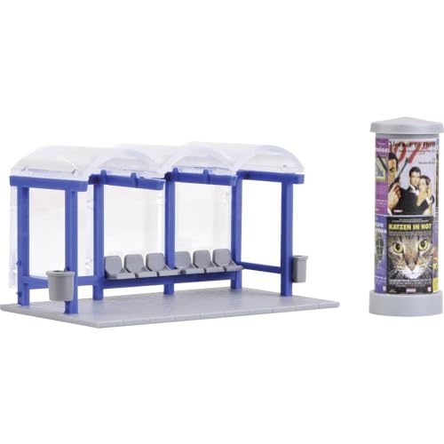 Kibri 38142 - H0 Deko Set Bushaltestelle Kibri 38142 - H0 Deko Set Bushaltestelle von Kibri