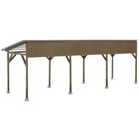 Kibri 38349 H0 Holzcarport Bausatz Kibri 38349 H0 Holzcarport Bausatz von Kibri