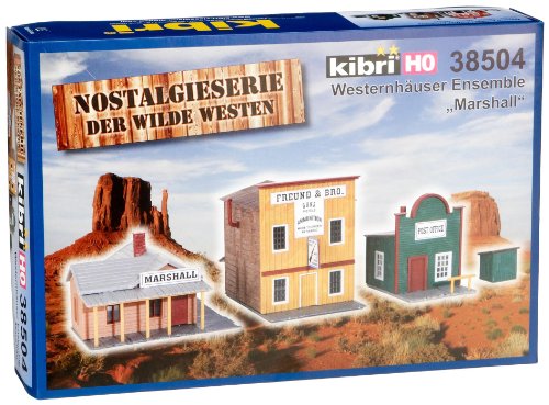 Kibri 38504 - H0 Westernhäuser Ensemble Marshall von Kibri