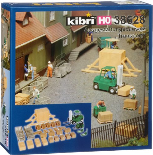 Kibri 38628 - H0 Ausgestaltungs-Set Transport von Kibri