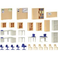 Kibri 38654 H0 Deko-Set Büromöbel Fertigmodell von Kibri