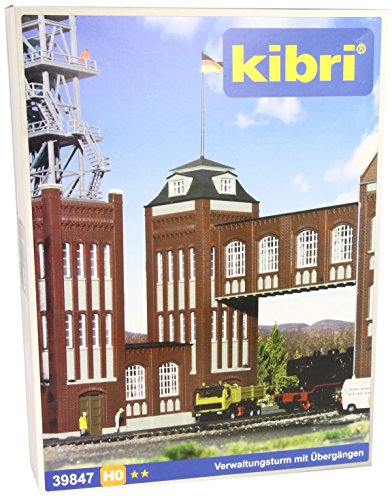 Kibri 39847 - H0 Verwaltungsturm mit Übergängen von Kibri
