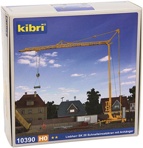 Viessmann 10390 - H0 Liebherr SK 20 Schnelleinsatzkran mit Anhänger von Kibri