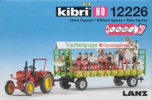kibri 12226 - LANZ mit Festwagen Trachtengruppe von Kibri