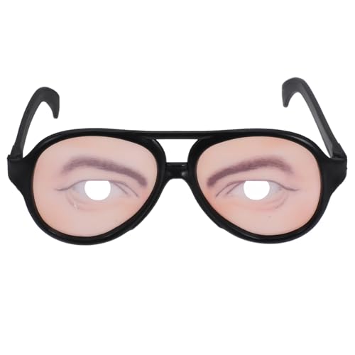 Kichvoe 1 Lustige Brille Für Halloween – Streichbrille – Alberne Party-Requisiten Mit Wackelaugen Für Männer von Kichvoe
