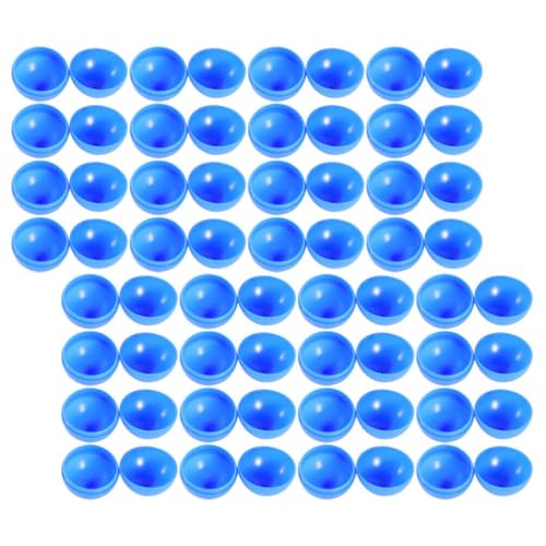 Kichvoe 100 Stück 3 cm Große Kugeln Aus Kunststoff Hohle Bingo-Bälle Tombola-Zeichnungsbälle Zu Öffnende Runde Kapseln Spielbälle Requisiten Tischtennisbälle Für Party Blau von Kichvoe