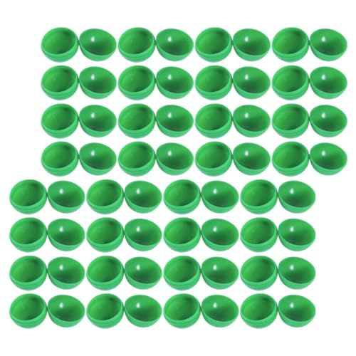 Kichvoe 100 Stück 3 cm Große Kugeln Aus Kunststoff Hohle Bingo-Bälle Tombola-Zeichnungsbälle Zu Öffnende Runde Kapseln Spielbälle Requisiten Tischtennisbälle Für Party Grün von Kichvoe