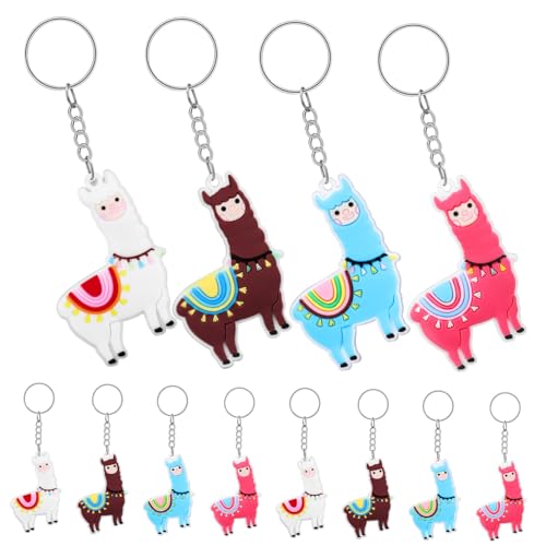 Kichvoe 12 Stück Alpaka Schlüsselanhänger Niedliche Cartoon Schlüsselanhänger für Taschen Mitgebsel für Kindergeburtstage Material Lustiges Design Kichvoe 12 Stück Alpaka Schlüsselanhänger Niedliche Cartoon Schlüsselanhänger für Taschen Mitgebsel für Kindergeburtstage Material Lustiges Design von Kichvoe