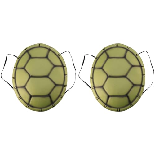 Kichvoe 2 Stück Eva-Schildkrötenpanzer-Kostüm Grüne Simulations-Schildkrötenpanzer-Requisiten Mit Elastischen Bändern Für Halloween-Cosplay-Party-Performance-Dekoration 44 8 X 34 4 X 7 cm Kichvoe 2 Stück Eva-Schildkrötenpanzer-Kostüm Grüne Simulations-Schildkrötenpanzer-Requisiten Mit Elastischen Bändern Für Halloween-Cosplay-Party-Performance-Dekoration 44 8 X 34 4 X 7 cm von Kichvoe