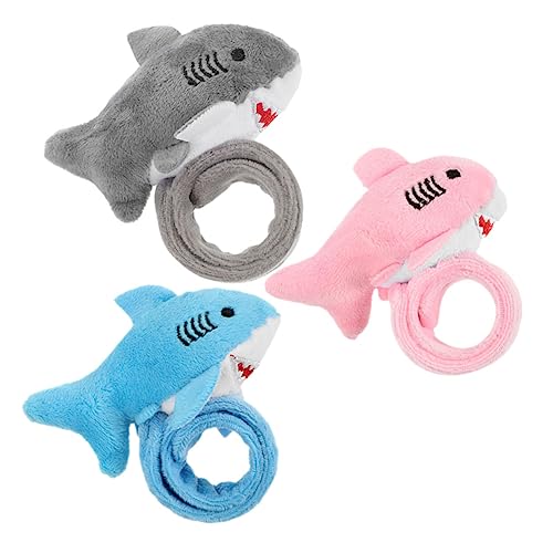 Kichvoe 3 Stück Plüsch Slap Armbänder Niedliche Handgelenkbänder für Party für Geburtstagsfeiern und Schulveranstaltungen von Kichvoe
