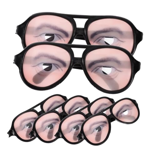 Kichvoe 6 Stück Halloween Brillen mit Lustigem Design Wiederverwendbare Partybrillen für Cosplay und Festival Events für Karneval Maskeraden und Besondere Anlässe Kichvoe 6 Stück Halloween Brillen mit Lustigem Design Wiederverwendbare Partybrillen für Cosplay und Festival Events für Karneval Maskeraden und Besondere Anlässe von Kichvoe