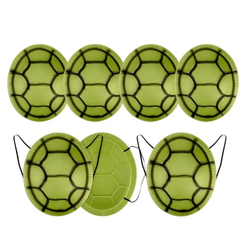 Kichvoe 7-Teiliges Schildkrötenpanzer-Rucksackkostüm Eva-Schildkrötenpanzer-Requisiten Für Kinder Halloween-Ankleideparty Cosplay Rollenspiel-Zubehör 44 8 X 34 4 X 7 cm Kichvoe 7-Teiliges Schildkrötenpanzer-Rucksackkostüm Eva-Schildkrötenpanzer-Requisiten Für Kinder Halloween-Ankleideparty Cosplay Rollenspiel-Zubehör 44 8 X 34 4 X 7 cm von Kichvoe