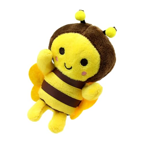 Kichvoe Biene Plüschfigur Süßes Stofftier zum Aufhängen für Kinderzimmer Dekoration Partygeschenk für DIY Projekte Warmen Farben Kichvoe Biene Plüschfigur Süßes Stofftier zum Aufhängen für Kinderzimmer Dekoration Partygeschenk für DIY Projekte Warmen Farben von Kichvoe