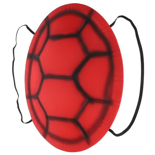 Kichvoe Schildkrötenpanzer-Cosplay-Kostüm-Requisiten Eva-Schildkröte-Cosplay-Requisiten Für Halloween-Karnevals-Verkleidungszubehör 42 X 35 X 0 2 cm (Rot) von Kichvoe