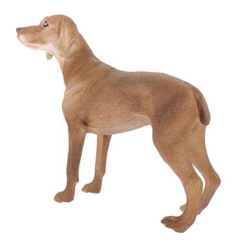 Kichvoe Weimaraner-Hundefigur Hundefiguren Aus Kunstharz Spielset Welpenfiguren Kuchendekoration Hunde-Gedenkgeschenke Pädagogische Hunde Tiere Spielzeug Für Geburtstag Ostern von Kichvoe