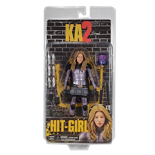 Kick Ass 12126 Bluetooth Serie 2 Hit Girl unverhüllt Figur von NECA