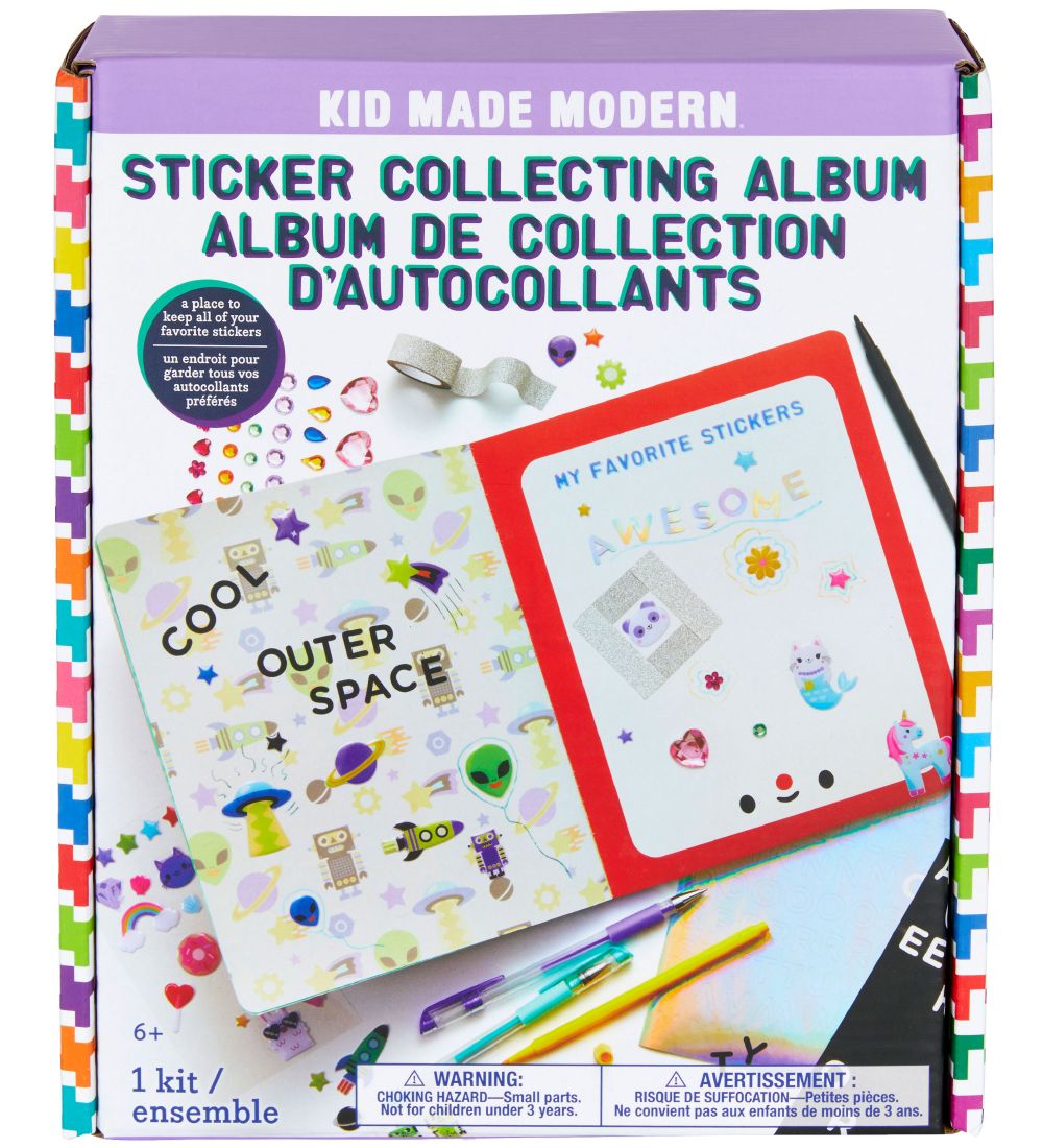 Kid Made Modern Creative Set - Sticker-Sammelalbum - Kid Made Modern - One Size - Kreatives Spielset Kid Made Modern Creative Set - Sticker-Sammelalbum - Kid Made Modern - One Size - Kreatives Spielset von Kid Made Modern