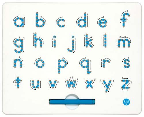 Kid O 1710346 - Schreibenlernen von Kleinbuchstaben A-Z, magnetisch von Kid O