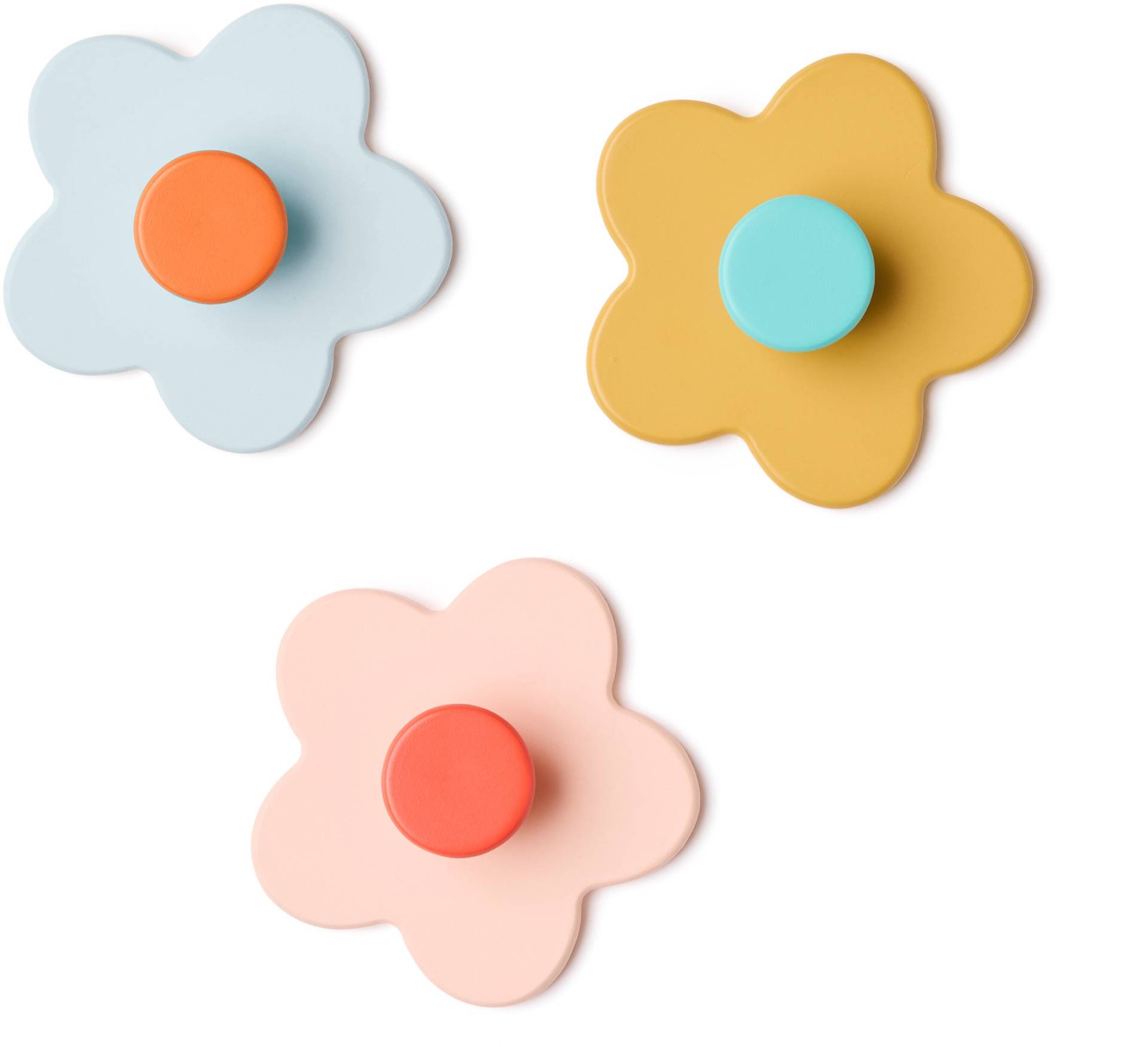 Kid's Concept Haken Blume 3er-Pack, Mix von Kid's Concept