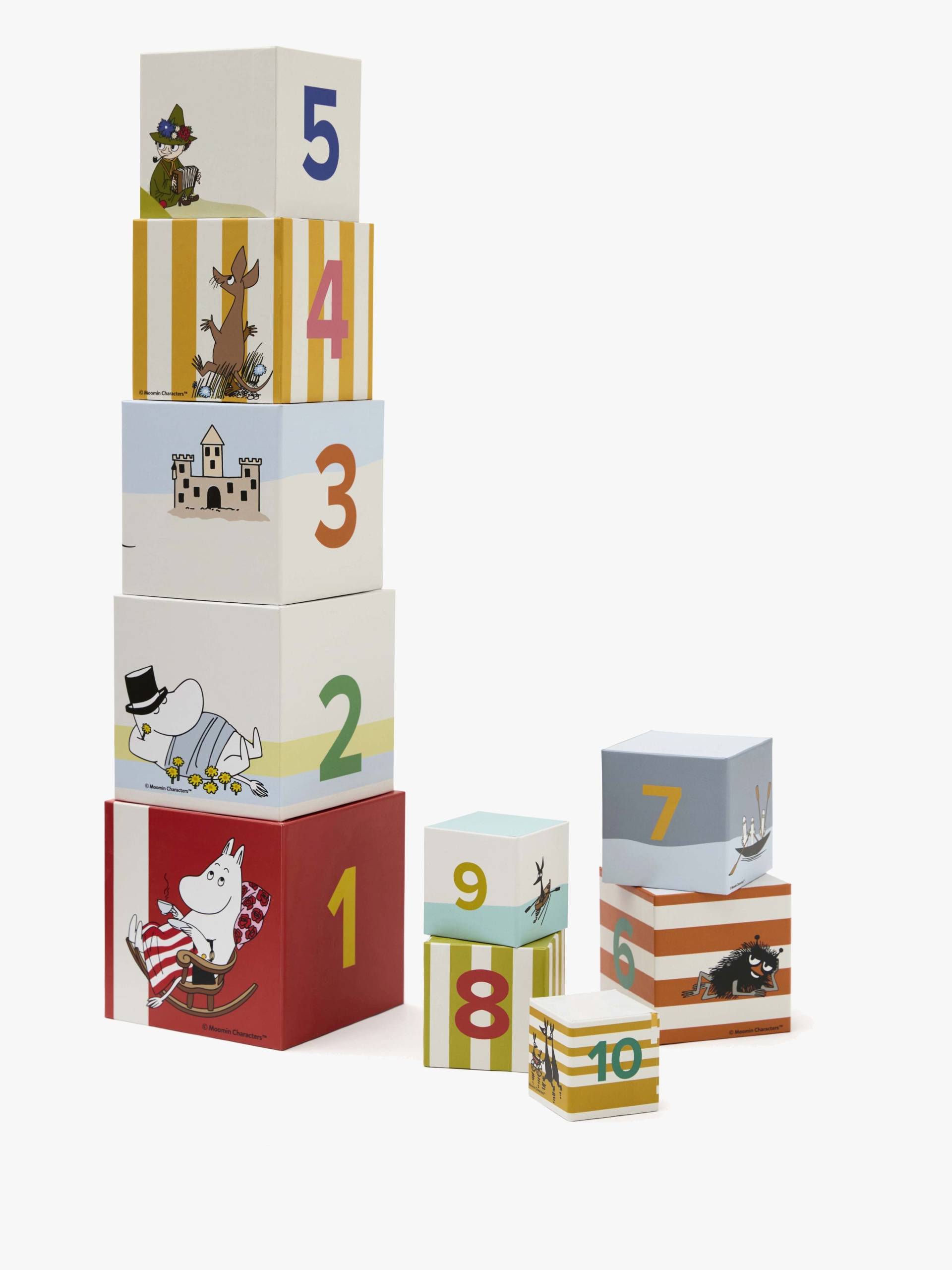 Kid's Concept Mumin Stapelwürfel, Babyspielzeug von Kid's Concept