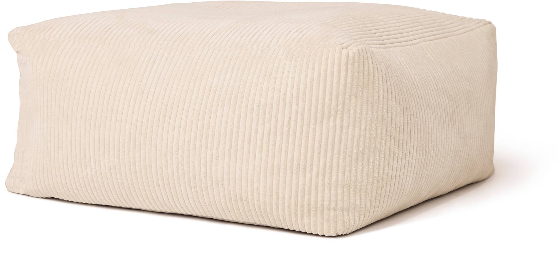 Kid's Concept Sitzhocker, Naturweiß von Kid's Concept