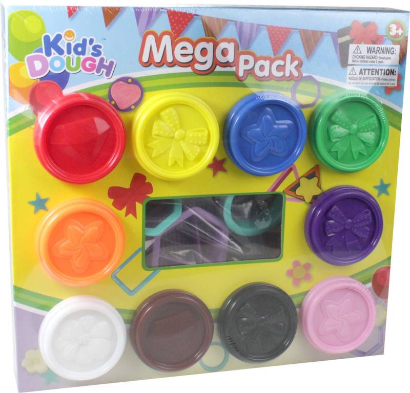 Kid's Dough Knete Megakit 10 Farben von Kid's Dough