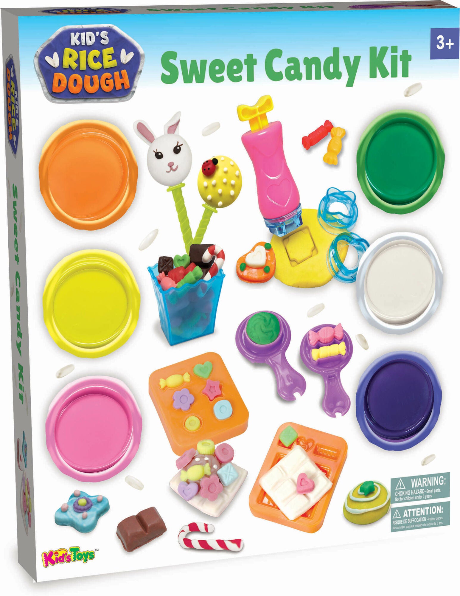 Kid's Rice Dough Sweet Candy Kit Knete von Kid's Dough